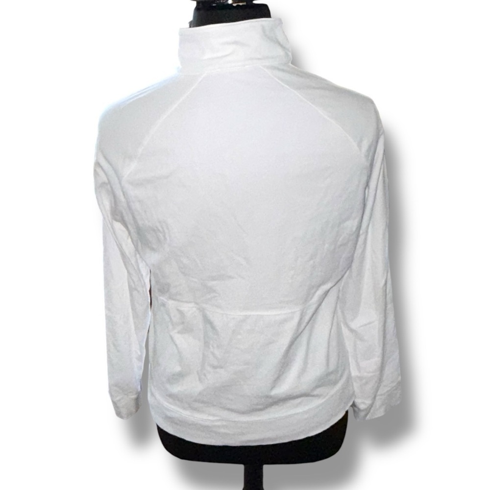 T BY TALBOTS Everyday Yoga Jacket - Solid White XL - Picture 3 of 10